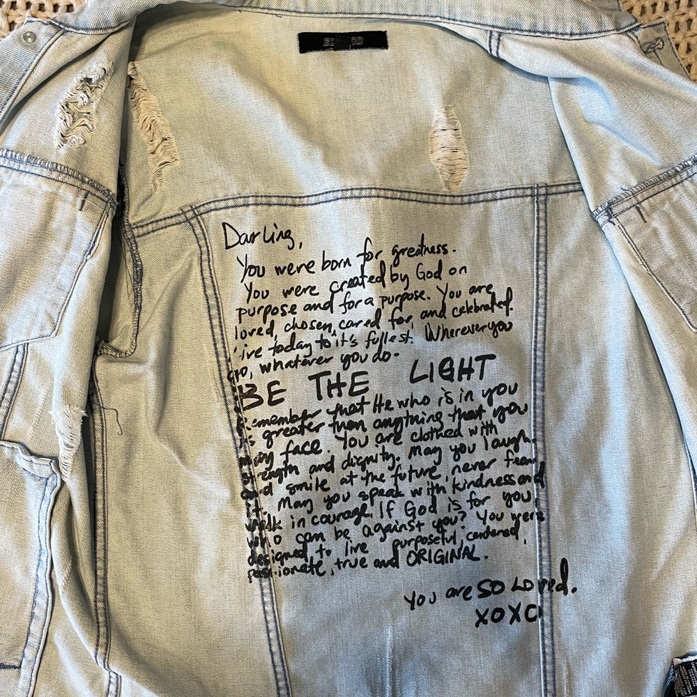Custom jean jacket - Picture 3 of 3